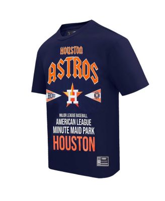 Men's Navy Houston Astros Oversized City Tour T-Shirt