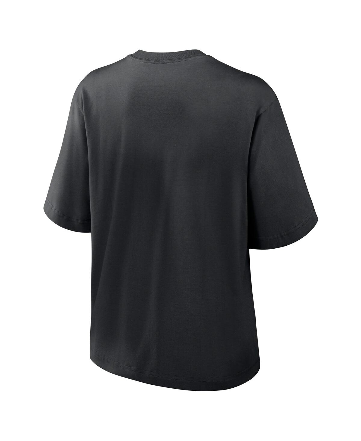 Nike Texas Longhorns Legacy Established Boxy  Women's College T-shirt In Black