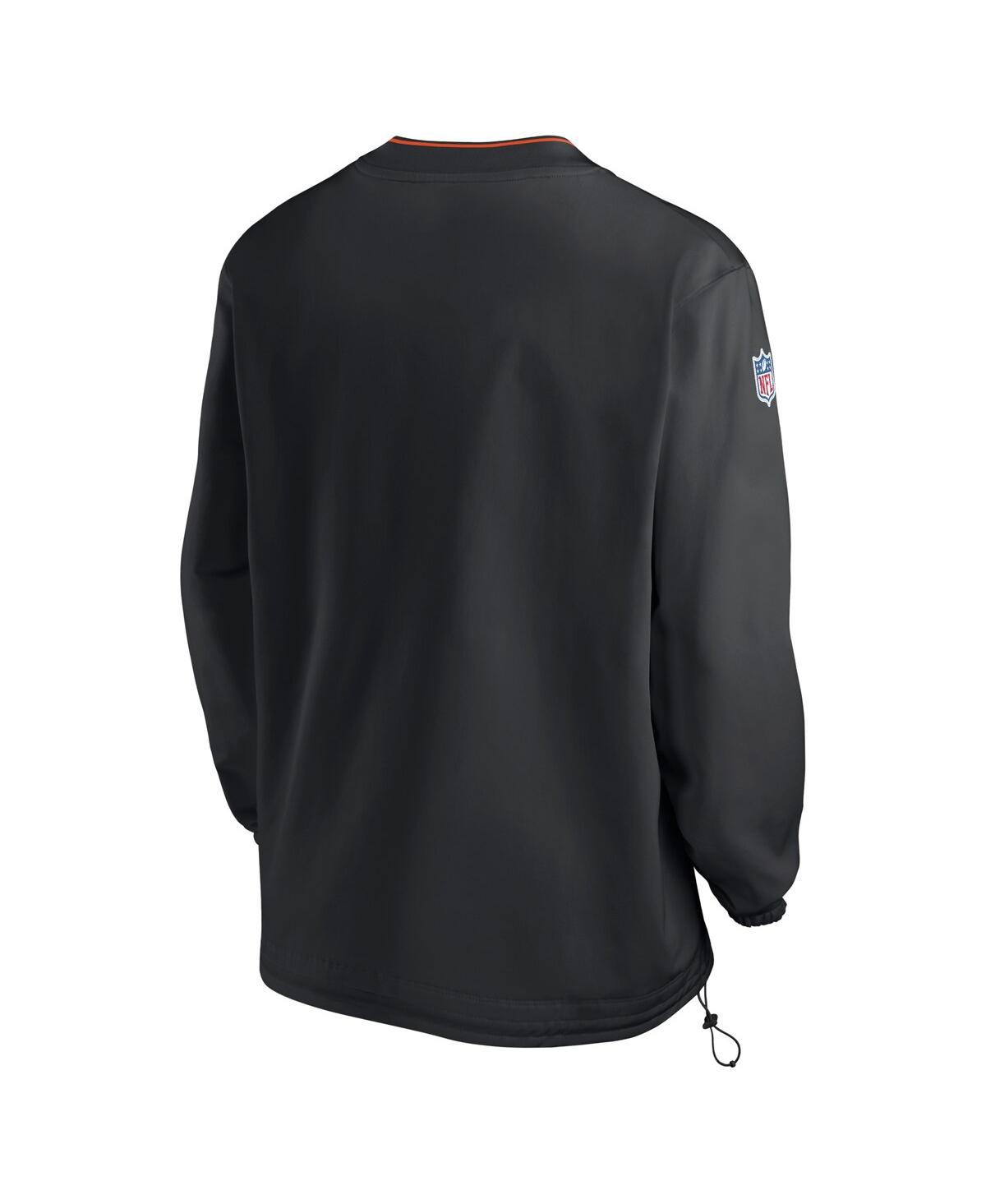 Nike Men'sCincinnati Bengals Sideline Pullover Wind Shirt - Black