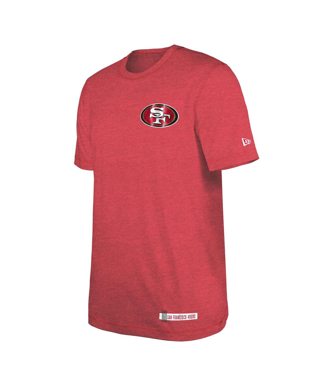 New Era Men'sSan Francisco 49ers 2024 Nfl Training Camp T-Shirt - Scarlet