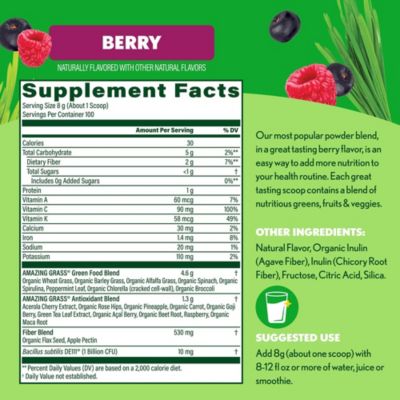 Greens Blend Superfood, 1.76 lb, 100 Servings