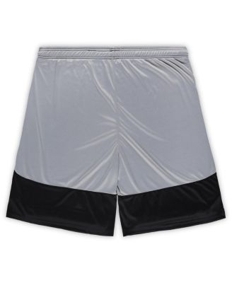 Men's Black Las Vegas Raiders Big Tall Team Logo Shorts