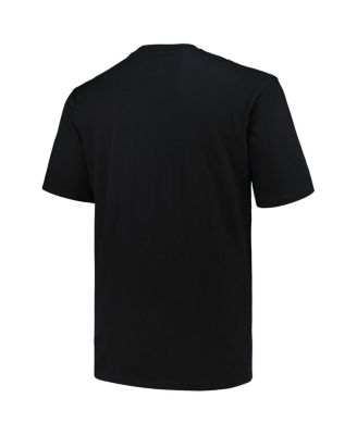 Men's Black Atlanta Falcons Big Tall Pop T-Shirt