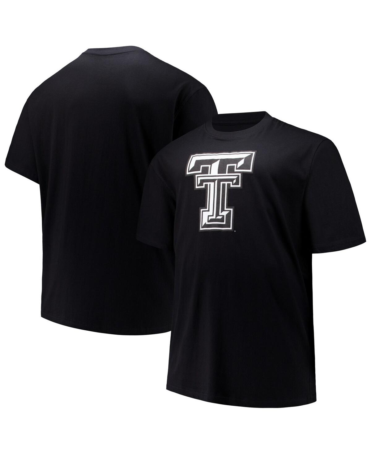 Men's Black Texas Tech Red Raiders Big Tall Pop T-Shirt - Black
