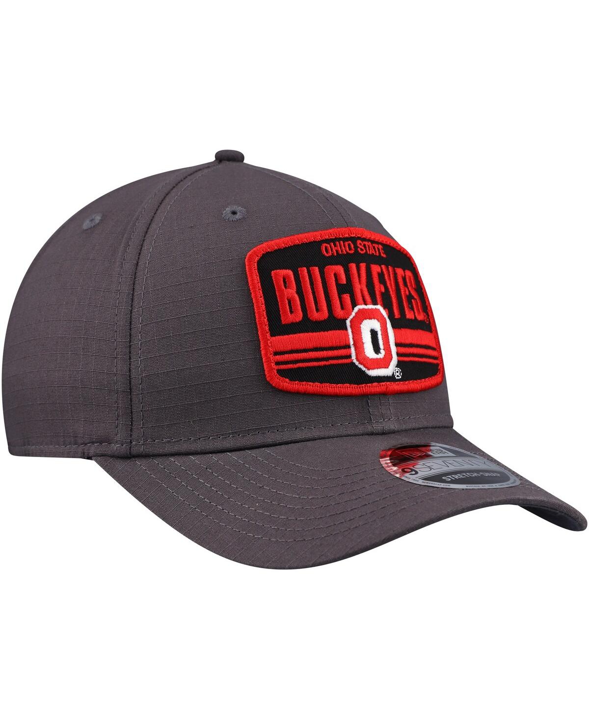 New Era Men'sOhio State Buckeyes Team Elevated 9SEVENTY Adjustable Hat - Charcoal