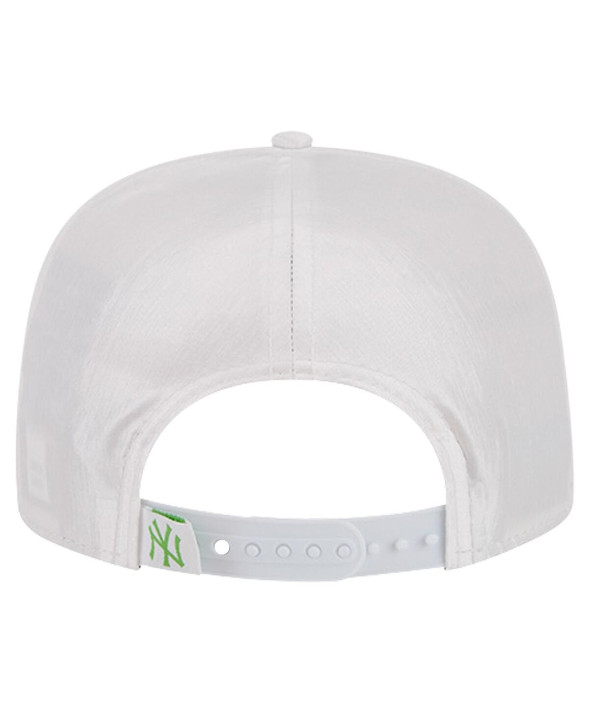 New Era Men's White New York Yankees Spring Spectrum Golfer Snapback Hat In White