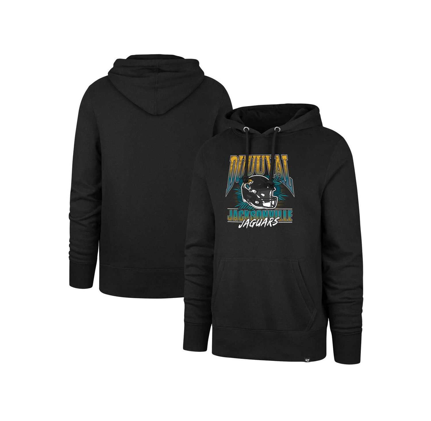 Men's Black Jacksonville Jaguars Regional Headline Pullover Hoodie