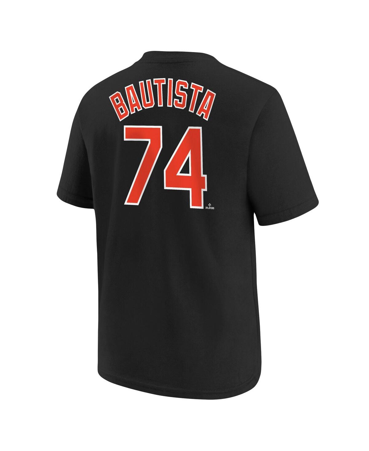 Nike Big Boys and Girls Felix BautistaBaltimore Orioles Name Number T-Shirt - Black