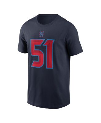 Men's Will Anderson Jr. Navy Houston Texans Name Number T-Shirt