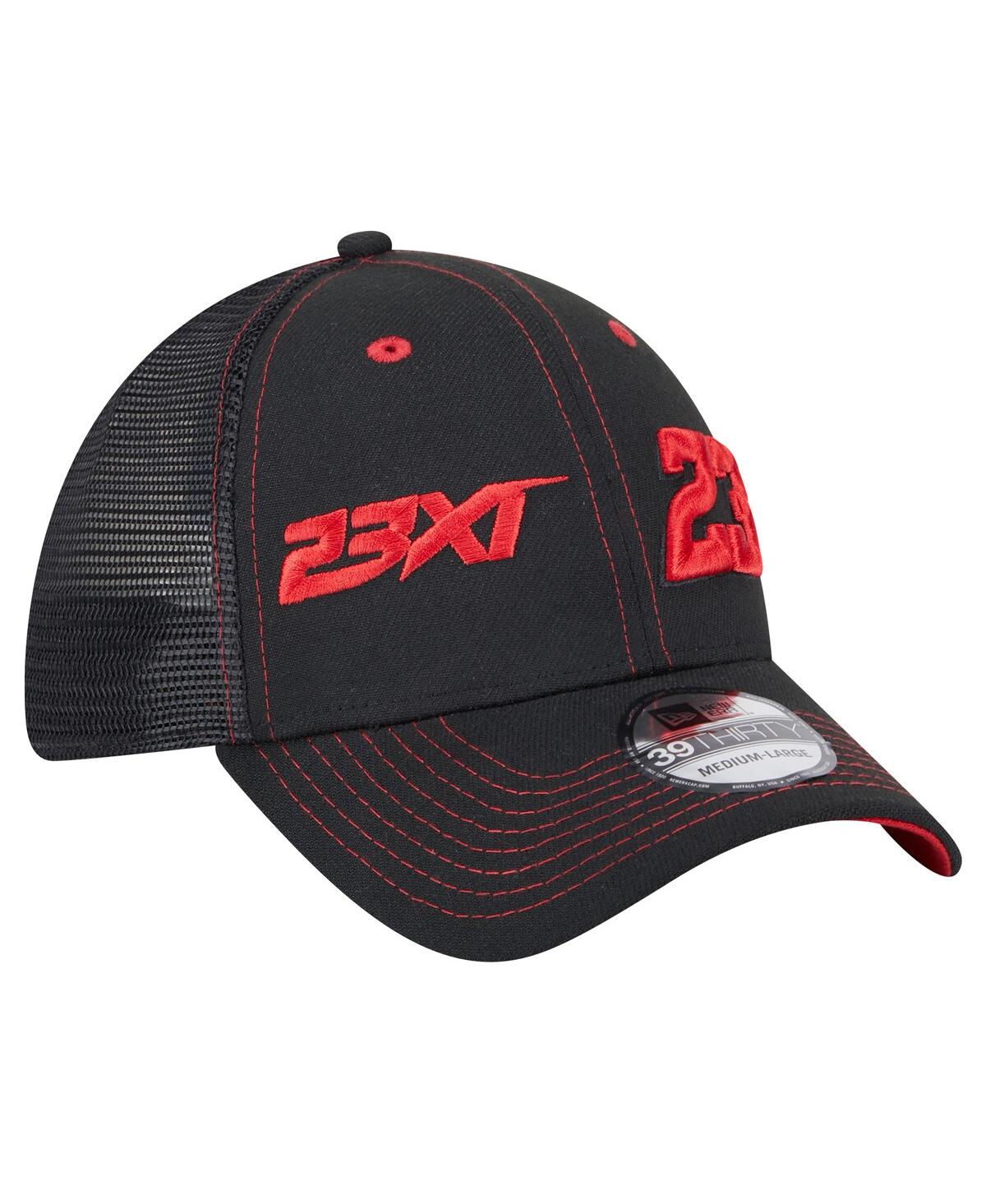 New Era Men'sBubba Wallace Driver 39THIRTY Trucker Fitted Hat - Black