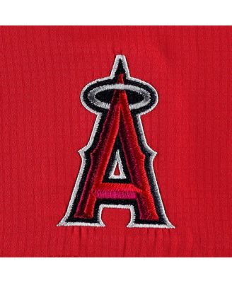 Men's Red Los Angeles Angels Tamiami Omni-Shade Button-Down Shirt