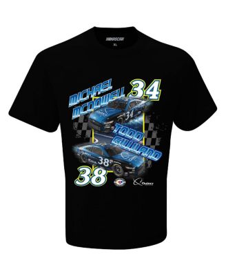 Men's Black Todd Gilliland Michael McDowell Quincy Compressor T-Shirt