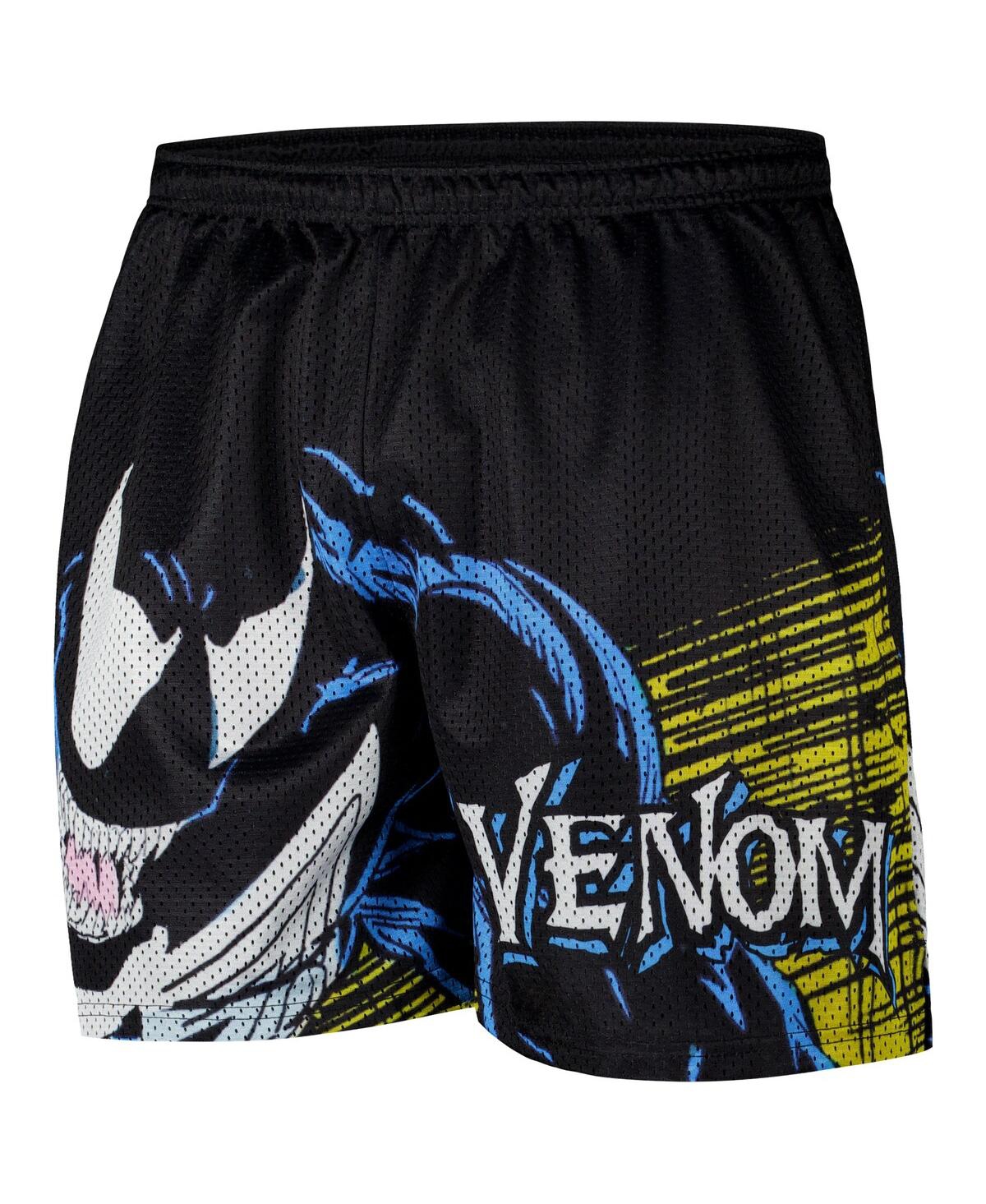 Shop Chalk Line Men's Black Venom Amazing Spider-man 316 Retro Shorts