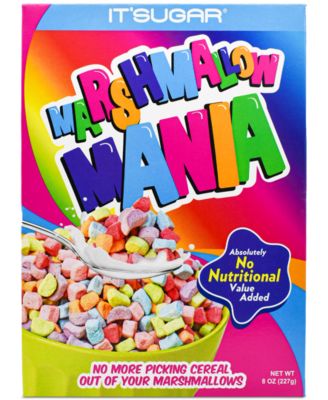 Marshmallow Mania Candy Cereal Box, 8 oz.