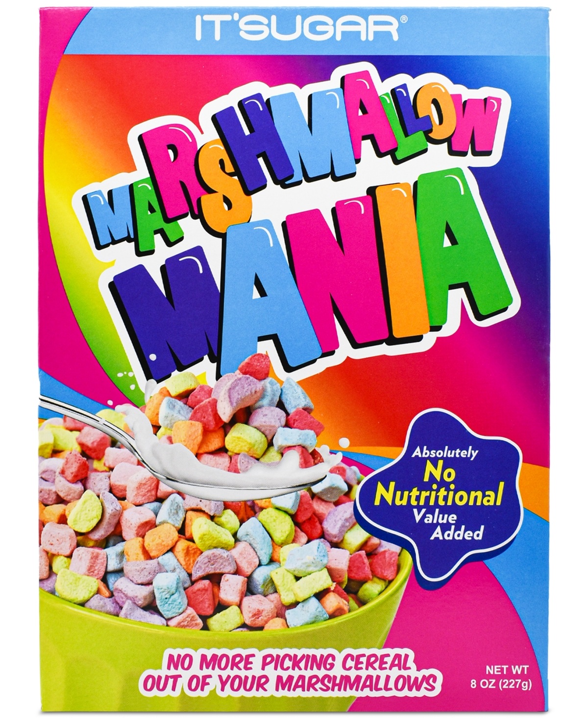 It'sugar Marshmallow Mania Candy Cereal Box, 8 Oz. In No Color