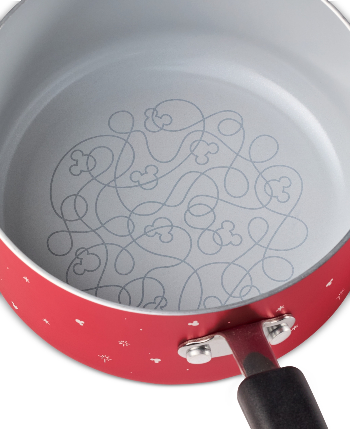 Farberware Disney 2-qt. Ceramic Nonstick Saucepan & Lid In Red