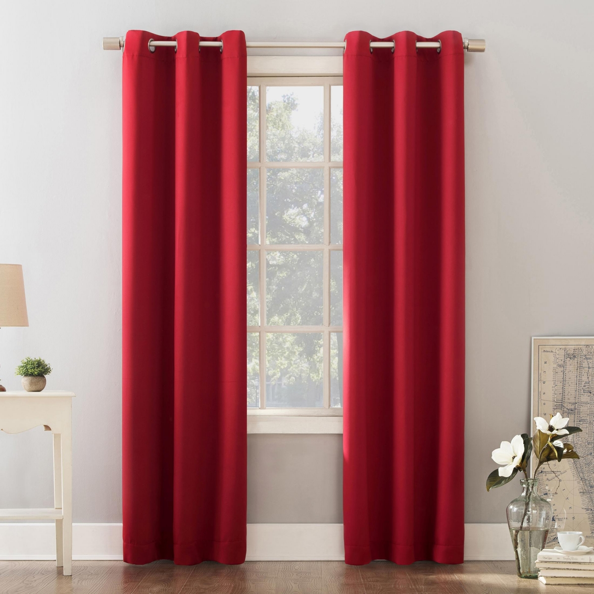 Riley Kids Bedroom Blackout Grommet Curtain Panel