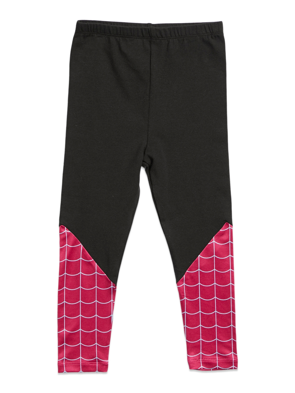 Spider-Man Little Girls Marvel Cosplay T-Shirt Dress and Leggings Outfit Set