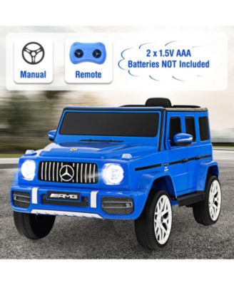 12V Mercedes-Benz G63 Licensed Kids Ride On Car with Remote Control