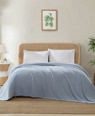 CLOSEOUT! Home Island Comfort Chenille Solid Blanket, Full/Queen