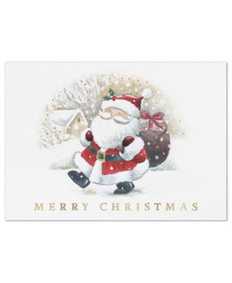 Christmas Santa Holiday Boxed Cards