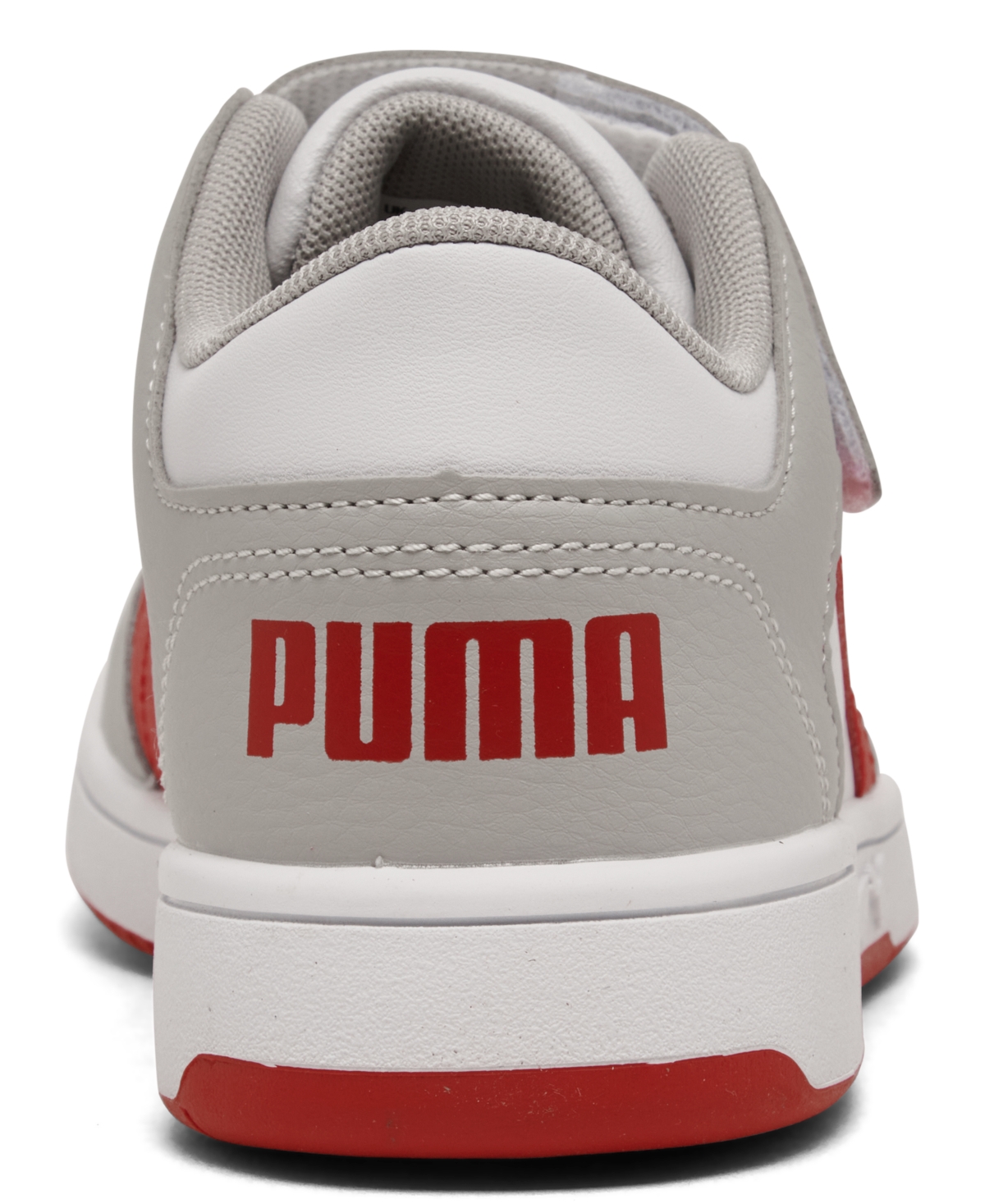 Puma Little Kids Rebound Layup Low Casual Sneakers from Finish Line -Red