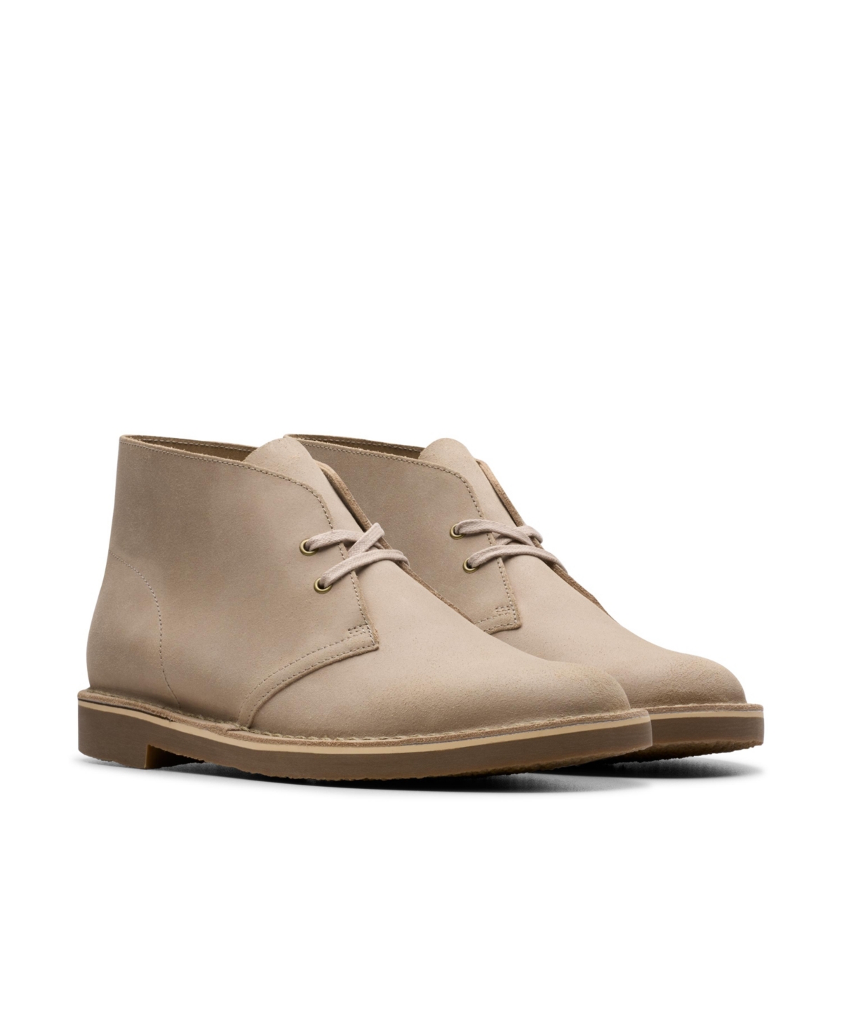 Clarks Desert Boot Suede Ankle Boots In Black Suede