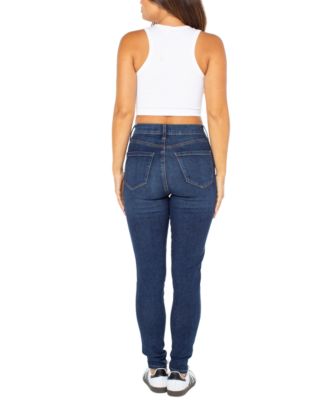 Juniors' Curvy Ultra High-Rise Skinny Jeans