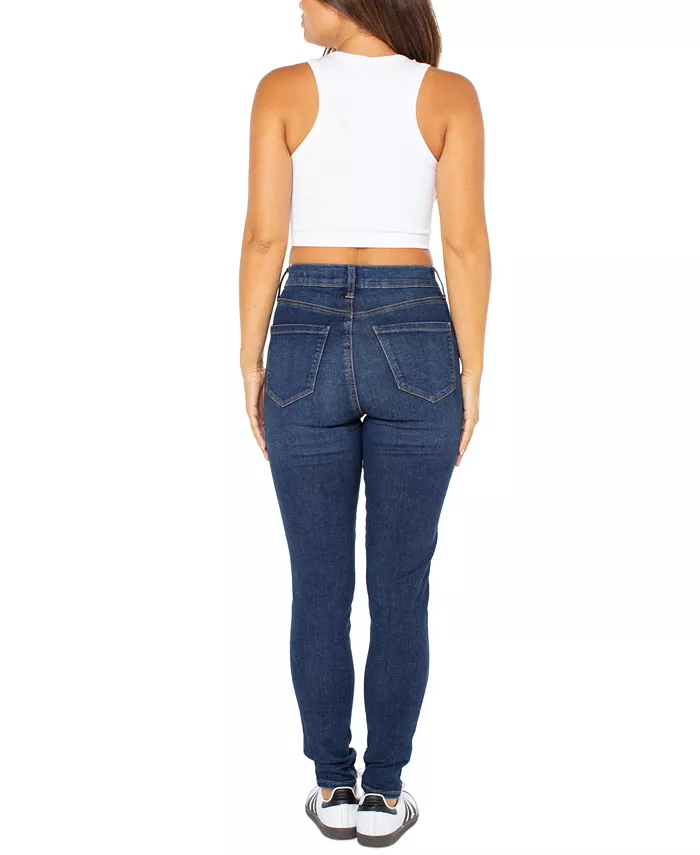 Juniors' Curvy Ultra High-Rise Skinny Jeans - thumbnail 4