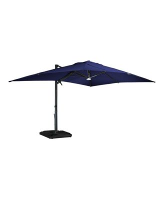 10x13 ft. 360° Rotation Cantilever Patio Umbrella with BaseandBT