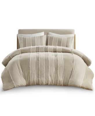 Striped Shay 3-Pc. Comforter Set, Full/Queen