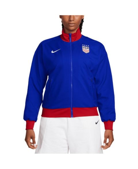 Женские куртки Nike Royal USWNT 224 Strike Anthem Full-Zip Jacket