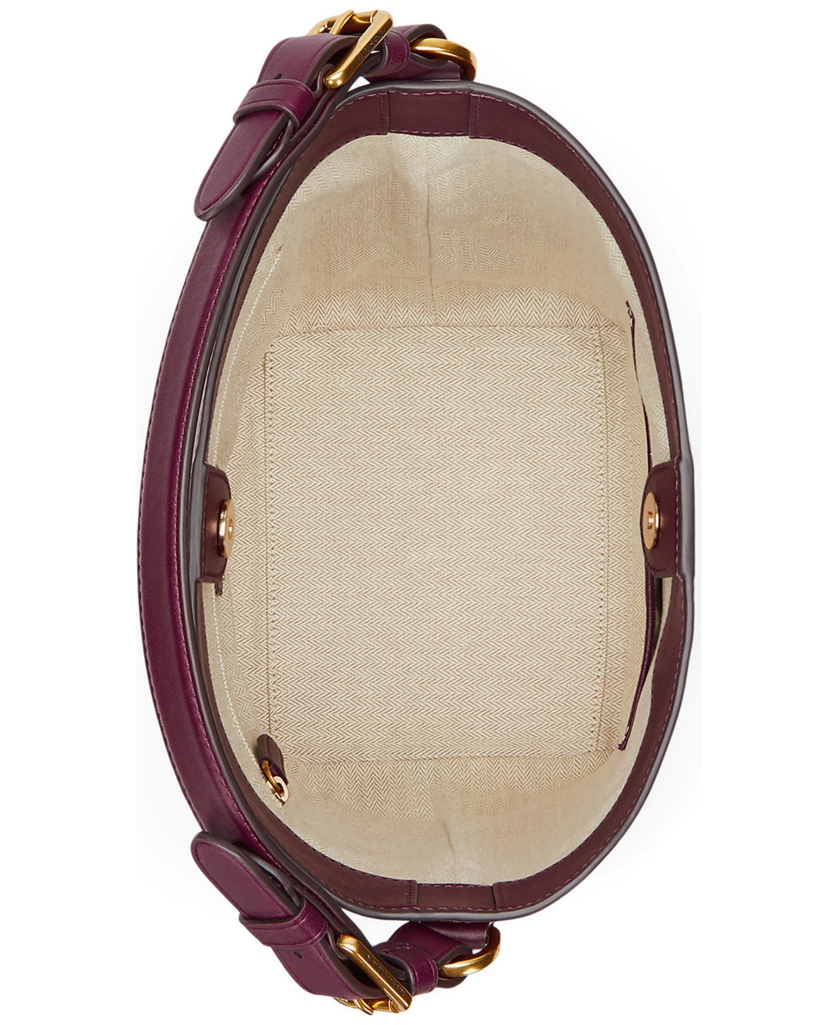 Lauren Ralph Lauren Leather Medium Witley Bucket Bag