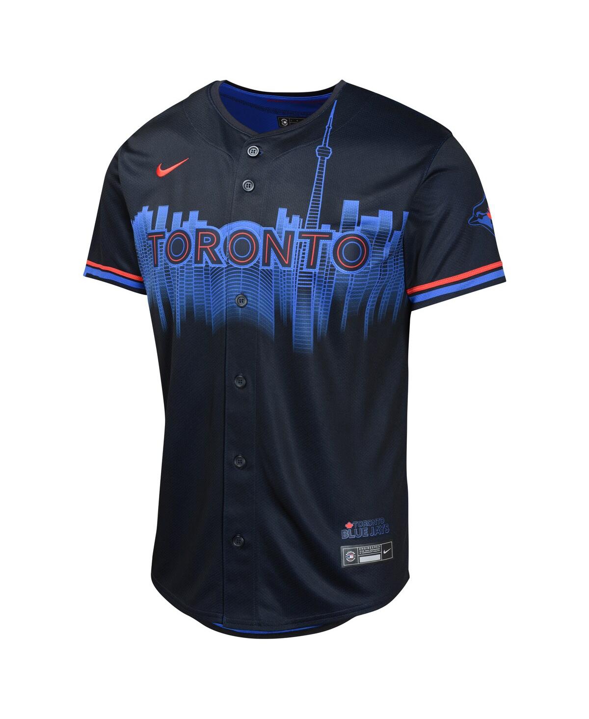 Nike Big Boys and GirlsToronto Blue Jays 2024 City Connect Limited Jersey - Black