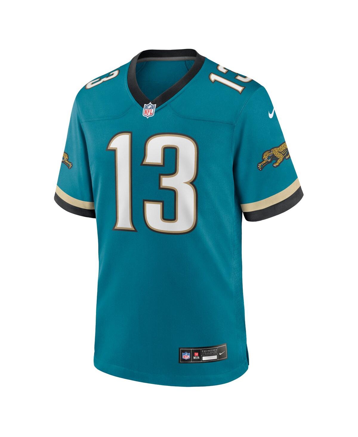 Nike Men's Christian KirkJacksonville Jaguars Prowler Throwback Player Game Jersey - Teal