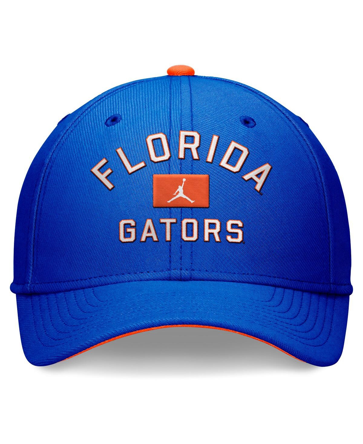 JORDAN MEN'S ROYAL FLORIDA GATORS PRIMETIME SWOOSH FLEX HAT 