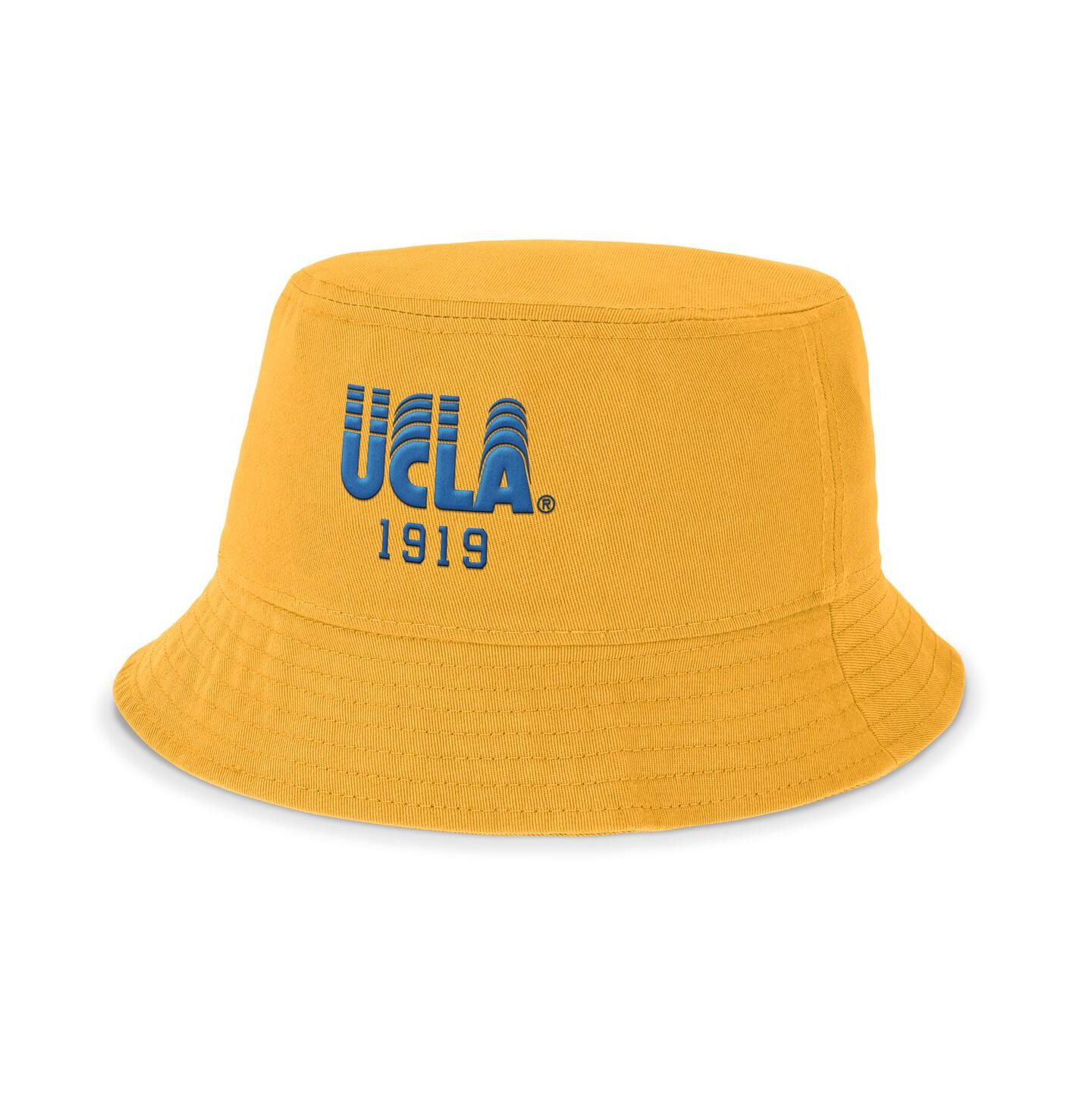 Мужская панама Nike Gold Ucla Bruins Legacy Apex Bucket Hat — фото 1