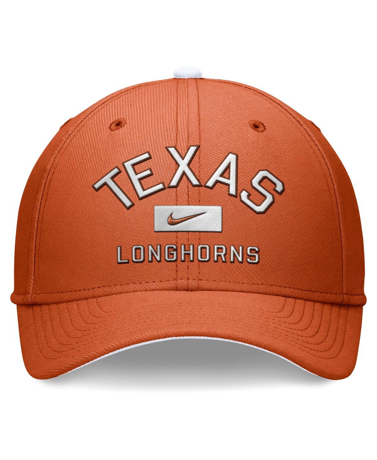 Nike Men's Texas Orange Texas Longhorns Primetime Swoosh Flex Hat In Burnt Orange