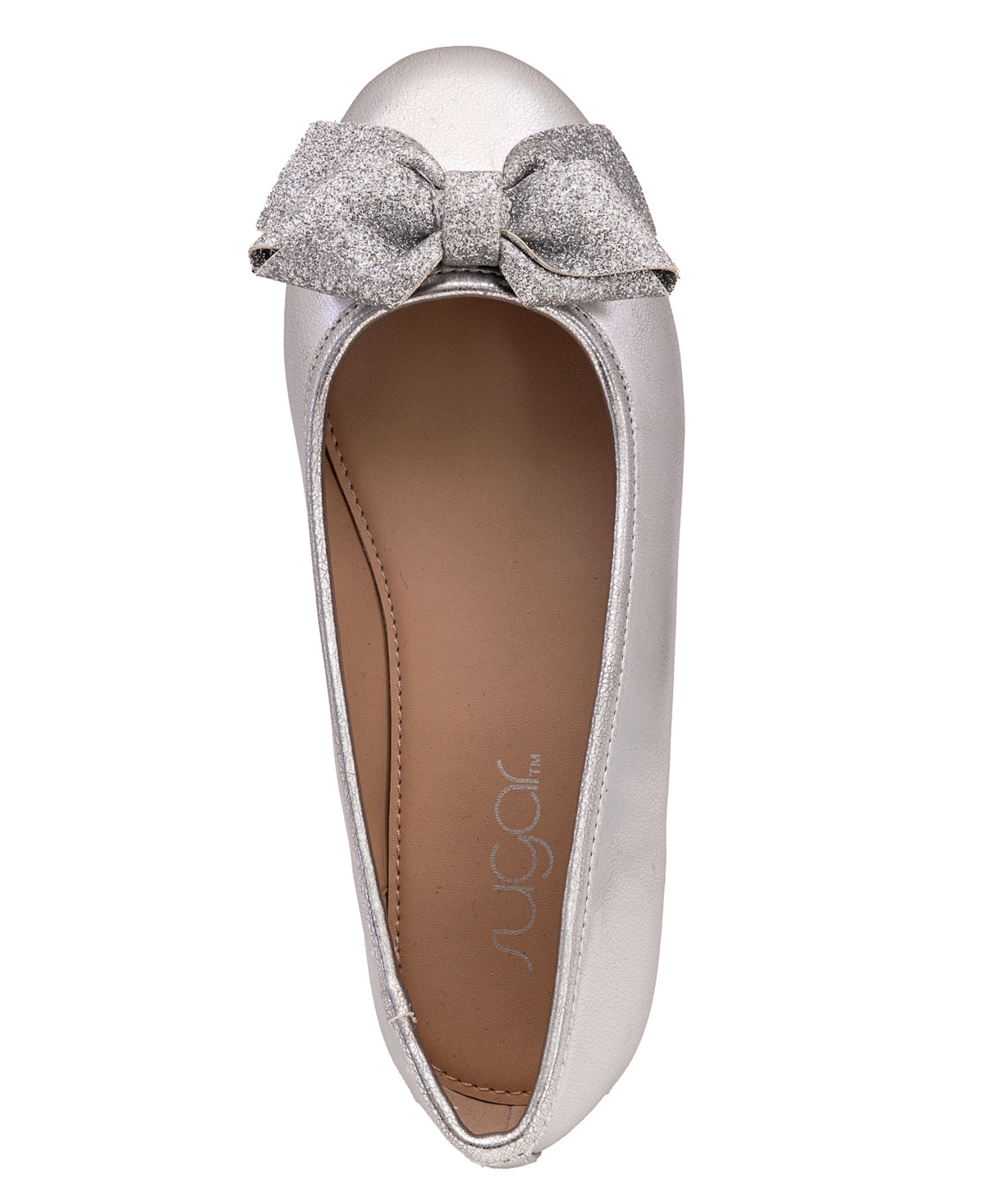 SUGAR LITTLE AND BIG GIRLS NILAH BALLET FLAT 