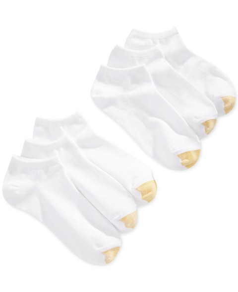 Бельё Gold Toe Women's 6-Pack Casual Jersey Liner