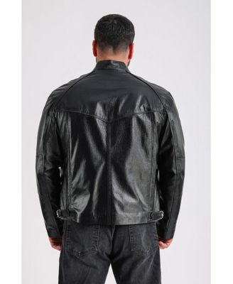 Men's Leather Jacket, Black
