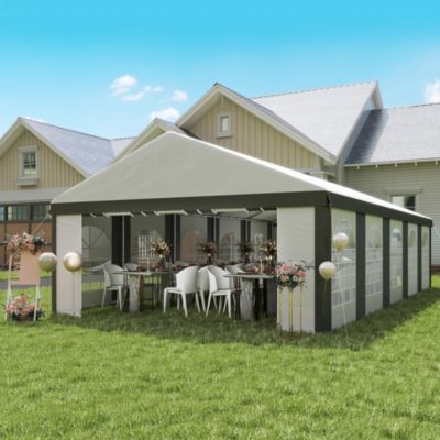 16' x 32' Heavy-duty Large Wedding Tent with Sidewalls