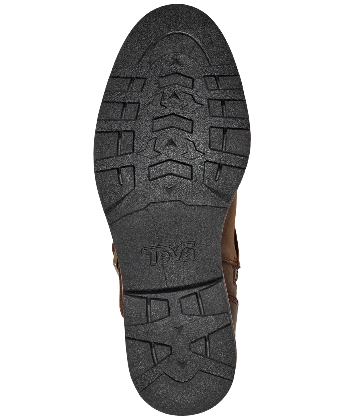Shop Teva Women's Rowena Block Heel Buckle Booties In Bison