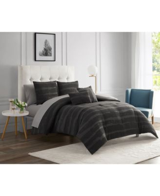 Highline Bedding Co. Hayden 9 Pc. Comforter Sets Exclusively At Macys In Grey