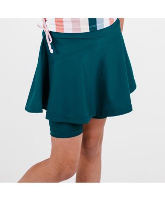 Big Girls Midi Swim Skort