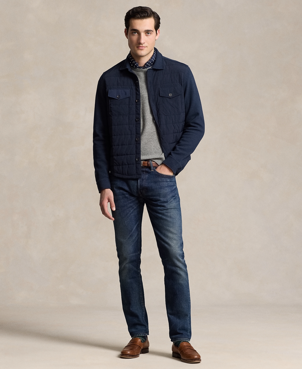 Polo Ralph Lauren Men's Hybrid Shirt Jacket