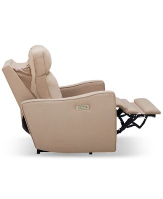 Garso Fabric Wallhugger Power Recliner with Power Headrest and Power Lumbar, Created for Macy's