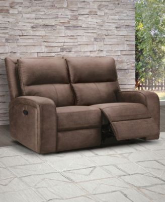 64" Fabric Manual Reclining Loveseat