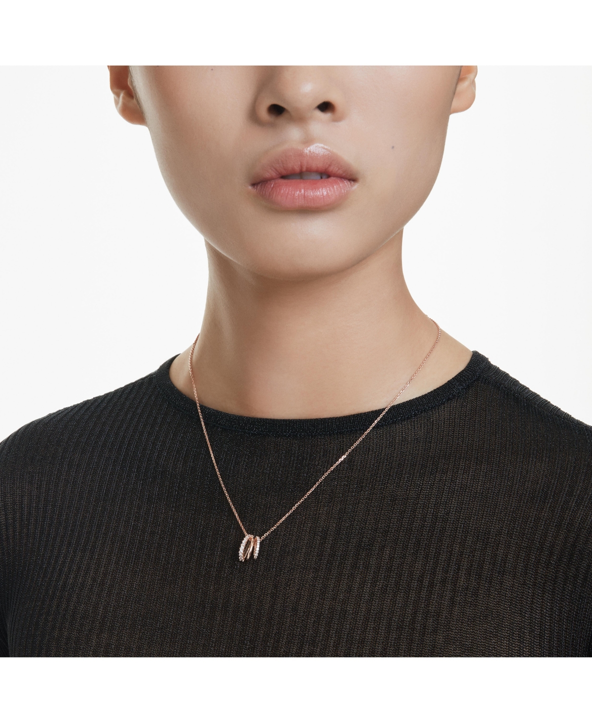 Swarovski Hyperbola Anhänger In Rose Gold