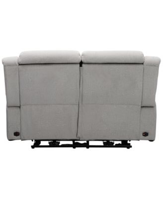 64" Power Fabric Reclining Loveseat